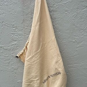 Louise Vuitton large luggage dust bag